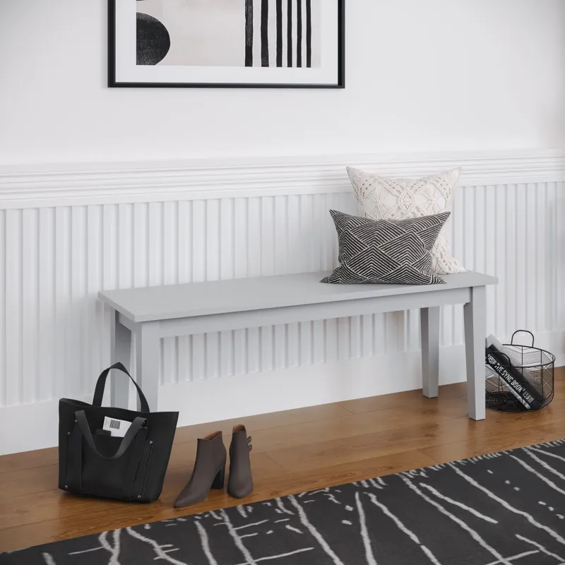 Simplicity Solid Wood 48\" Classic Bench