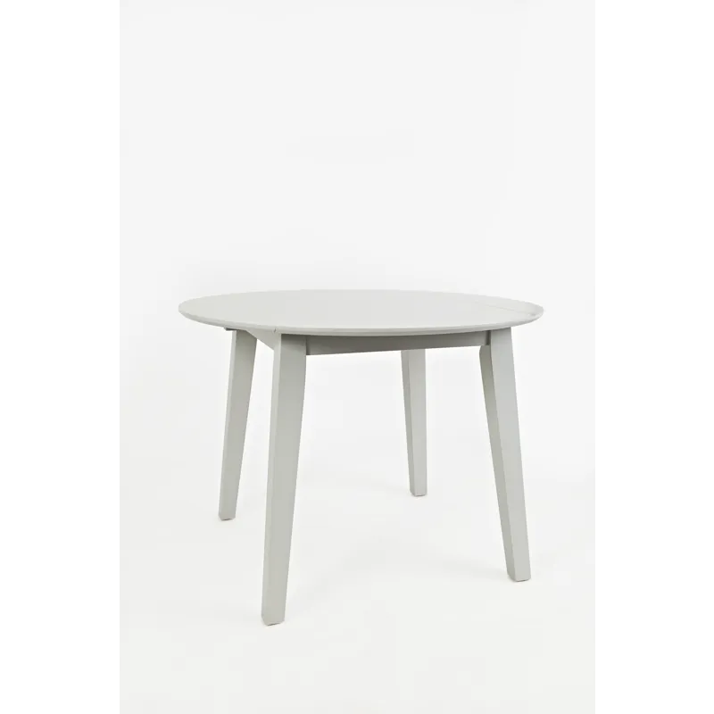 Simplicity Solid Wood Classic Round Drop-Leaf Table