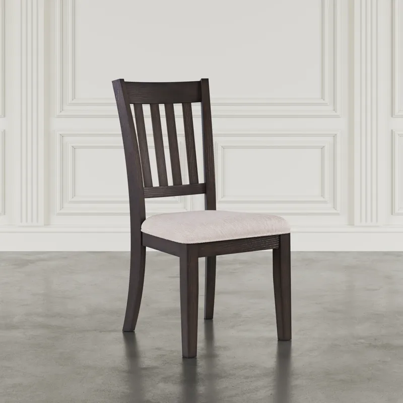 Brentwood Slatback Chair KD - Arbor Oak