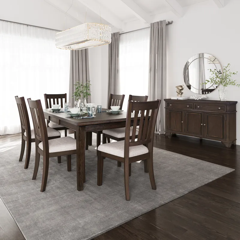 Brentwood 72" Extension Table - Arbor Oak