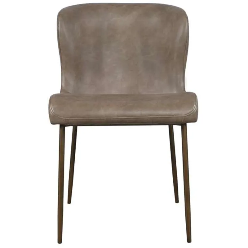 Auden 7-Piece Mid-Century Modern Dining Set With Easley Upholstered Chairs