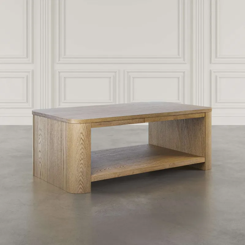 Janzen Three Piece Contemporary Modern Living Room Occasional Table Set