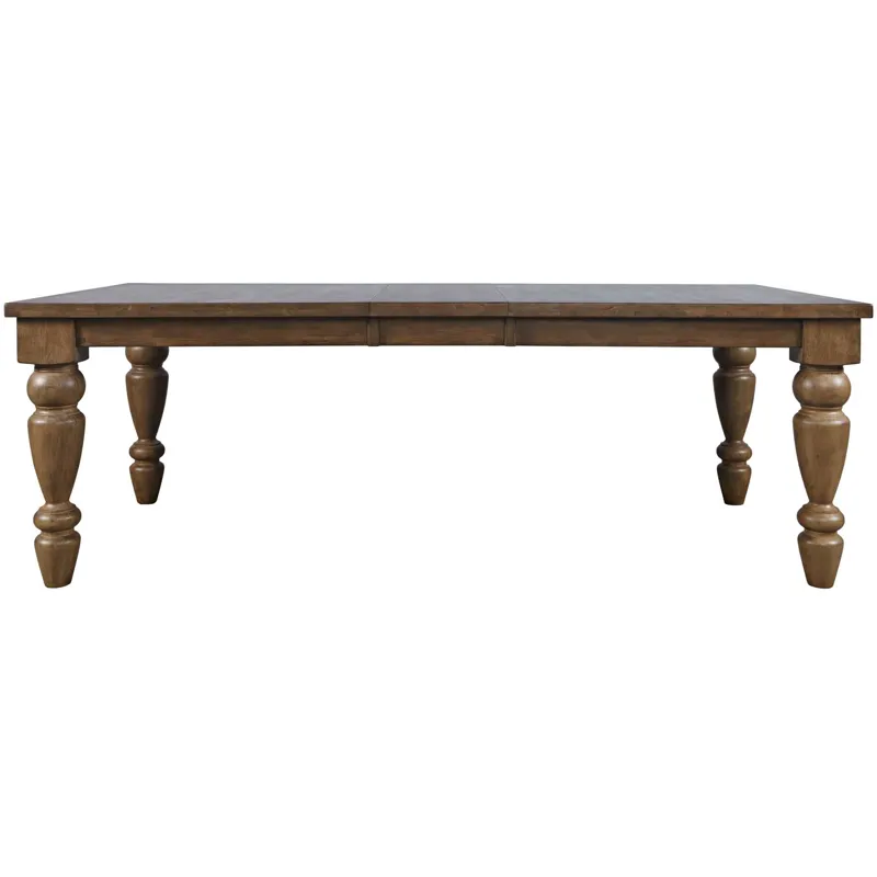 Winchester Classic Farmhouse Rectangular 5-Piece Dining Set With Extension Table
