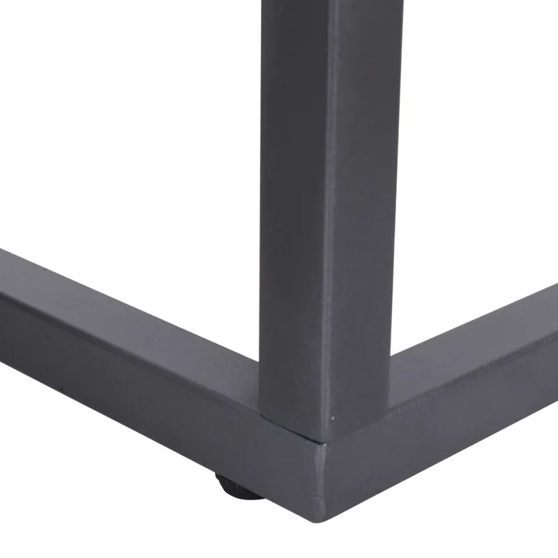 Wynn 50\" Modern Luxe Solid Marble Sofa Console Table