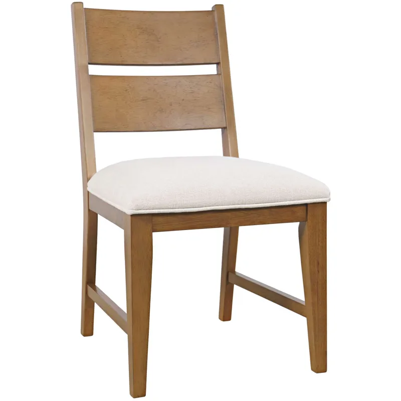 Sierrafina 5-Piece Modern Rustic 66-Inch Sintered Stone Dining Set With Ladderback Chairs