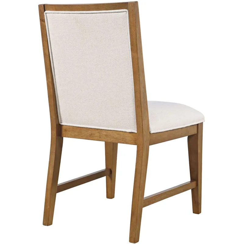 Sierrafina Modern Rustic Upholstered Dining Chairs Set Of 2