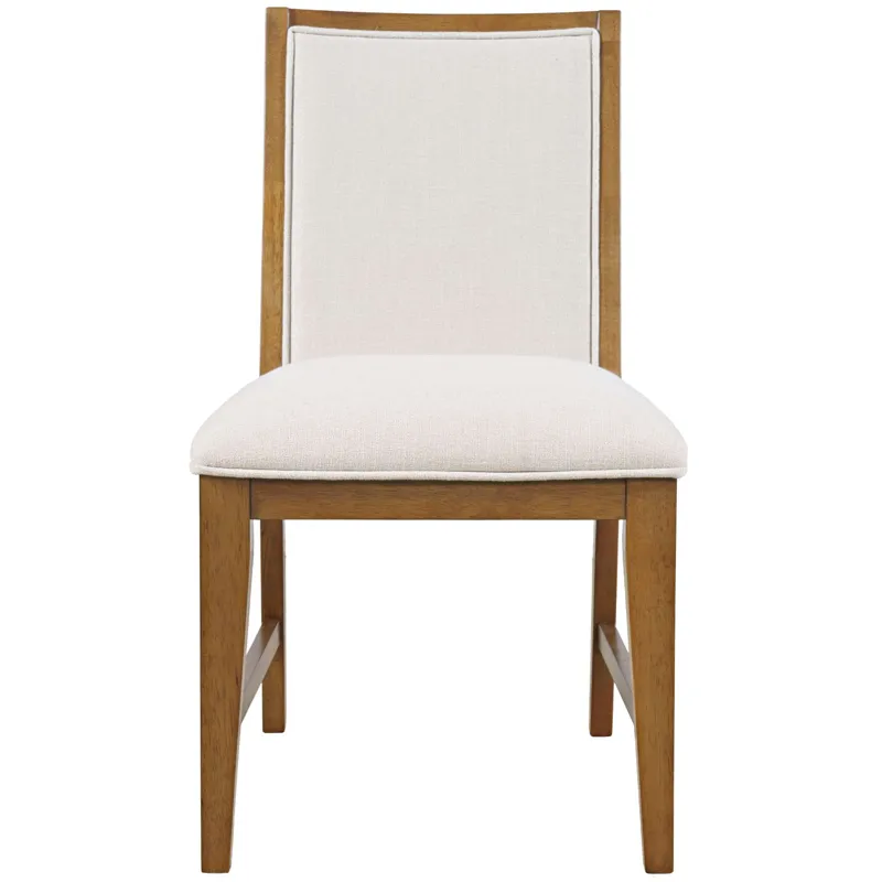 Sierrafina Modern Rustic Upholstered Dining Chairs Set Of 2