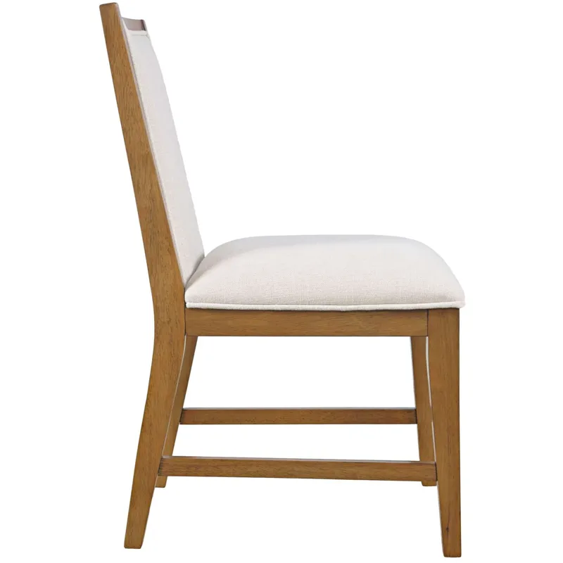 Sierrafina Modern Rustic Upholstered Dining Chairs Set Of 2