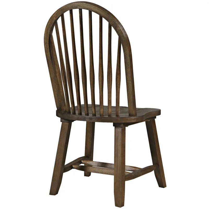 Sierrafina Modern Rustic Hoop-Back Dining Chairs Set Of 2