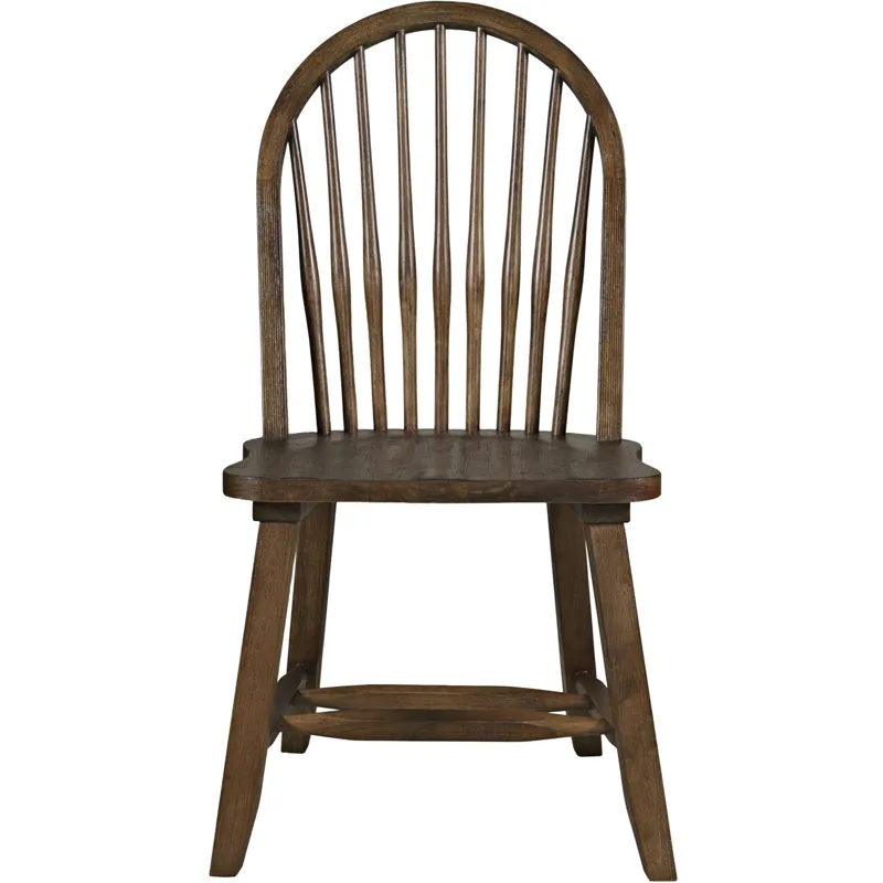 Sierrafina Modern Rustic Hoop-Back Dining Chairs Set Of 2