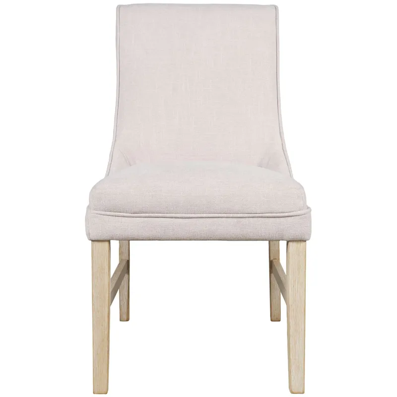 Carsons Modern Transitional Upholstered Dining Chair Set Of 2