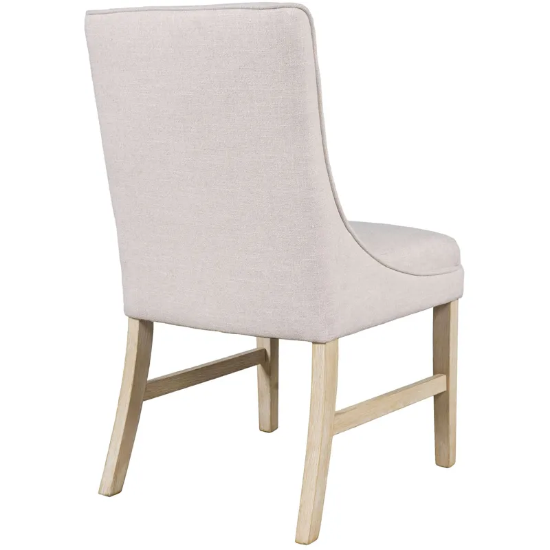 Carsons Modern Transitional Upholstered Dining Chair Set Of 2