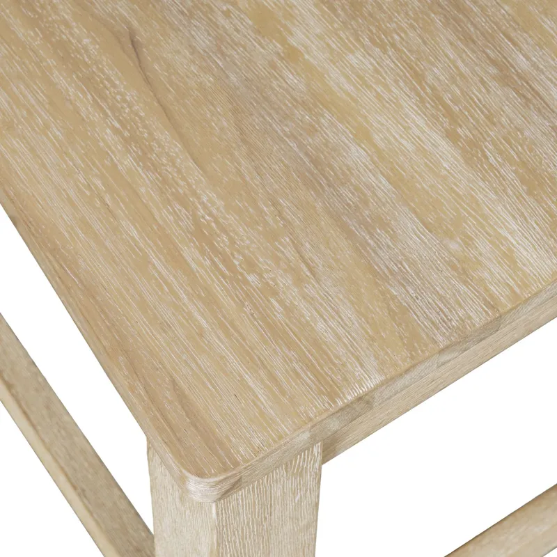 Sierrafina Modern Rustic Rung-Back Counter Barstools Set Of 2