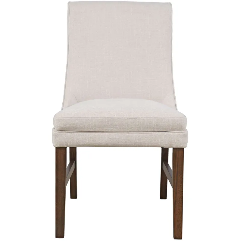 Carsons Modern Transitional Upholstered Dining Chair Set Of 2