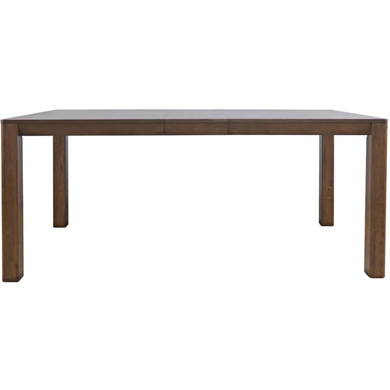Carsons Modern Transitional 72 Inch Rectangular Extension Dining Table
