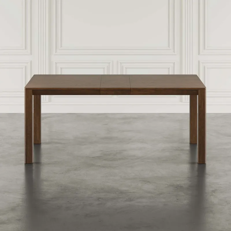 Carsons Modern Transitional 72 Inch Rectangular Extension Dining Table
