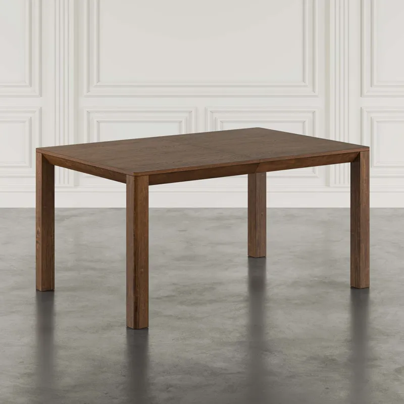 Carsons Modern Transitional 72 Inch Rectangular Extension Dining Table