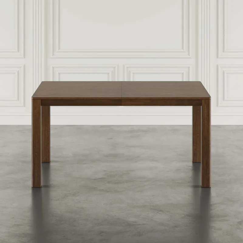 Carsons Modern Transitional 72 Inch Rectangular Extension Dining Table