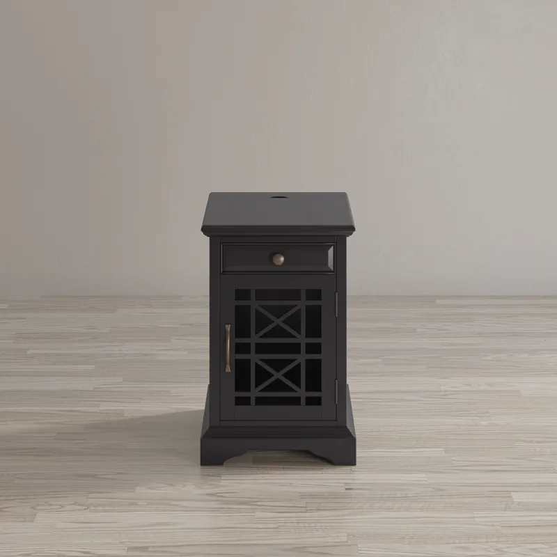 Craftsman USB Charging Chairside End Table