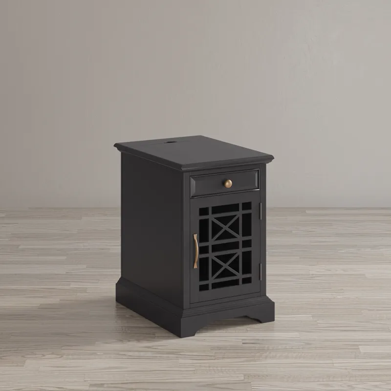 Craftsman USB Charging Chairside End Table