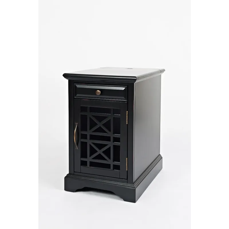 Craftsman USB Charging Chairside End Table