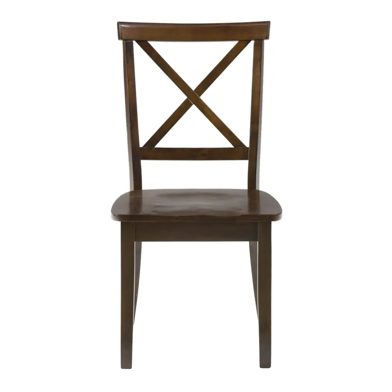 Richmond Cherry X Back Dining Chair(Set Of 2)