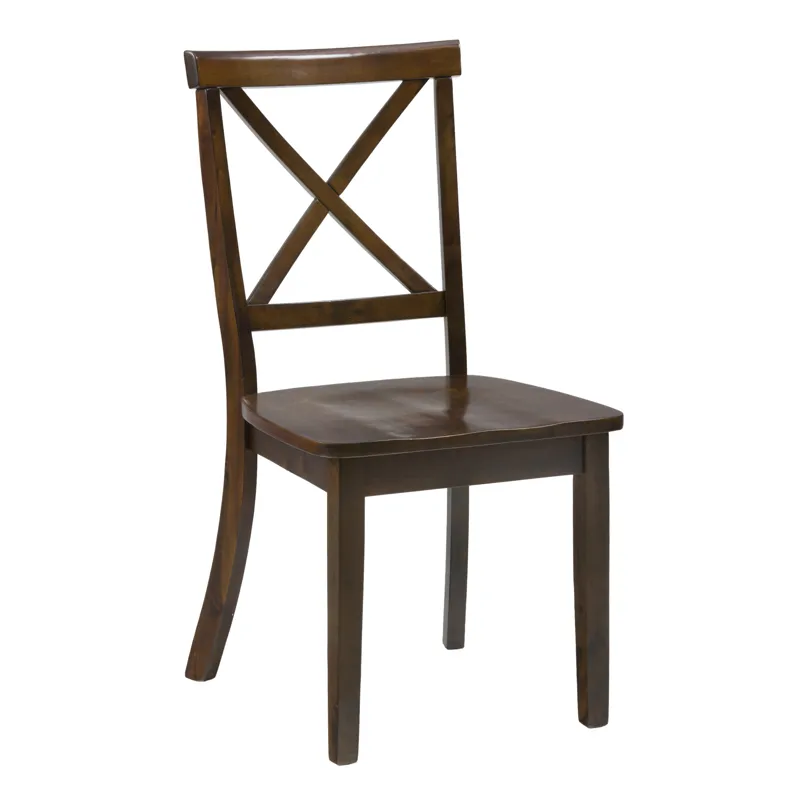 Richmond Cherry X Back Dining Chair(Set Of 2)