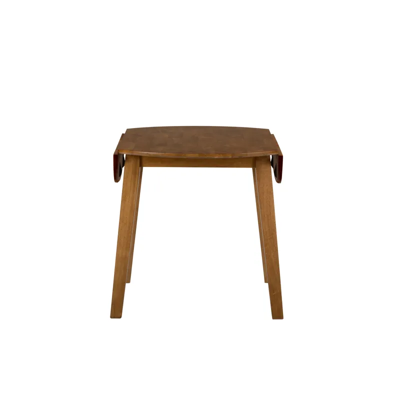 Simplicity Solid Wood Classic Round Drop-Leaf Table