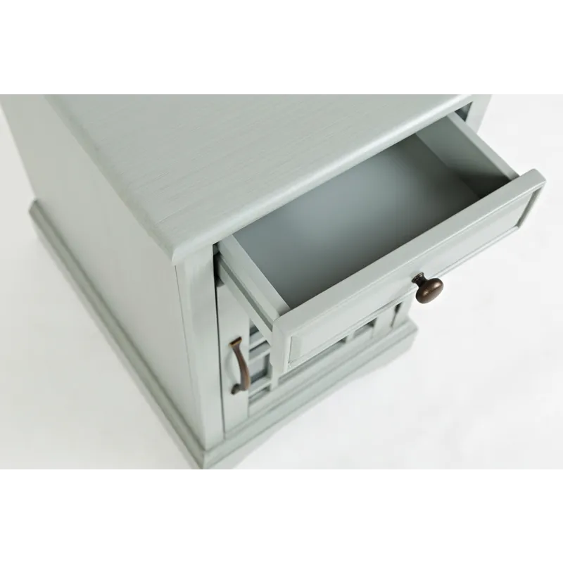 Craftsman USB Charging Chairside End Table