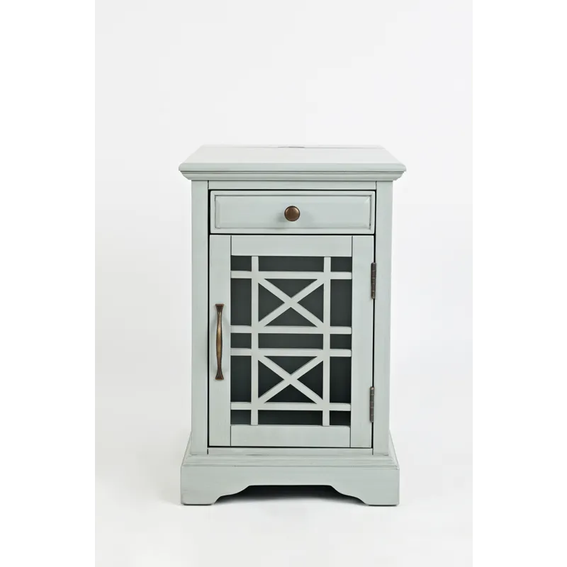 Craftsman USB Charging Chairside End Table