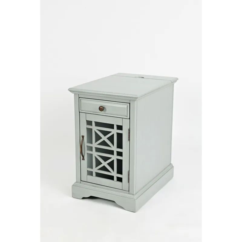 Craftsman USB Charging Chairside End Table