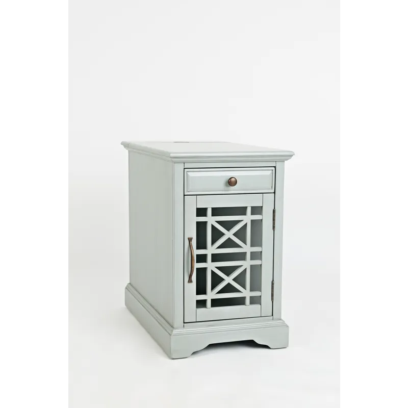 Craftsman USB Charging Chairside End Table