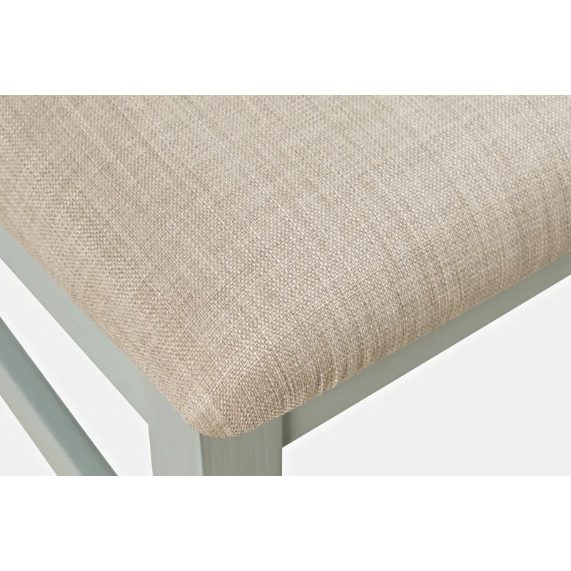 Craftsman Slat-Back Upholstered Desk Chair