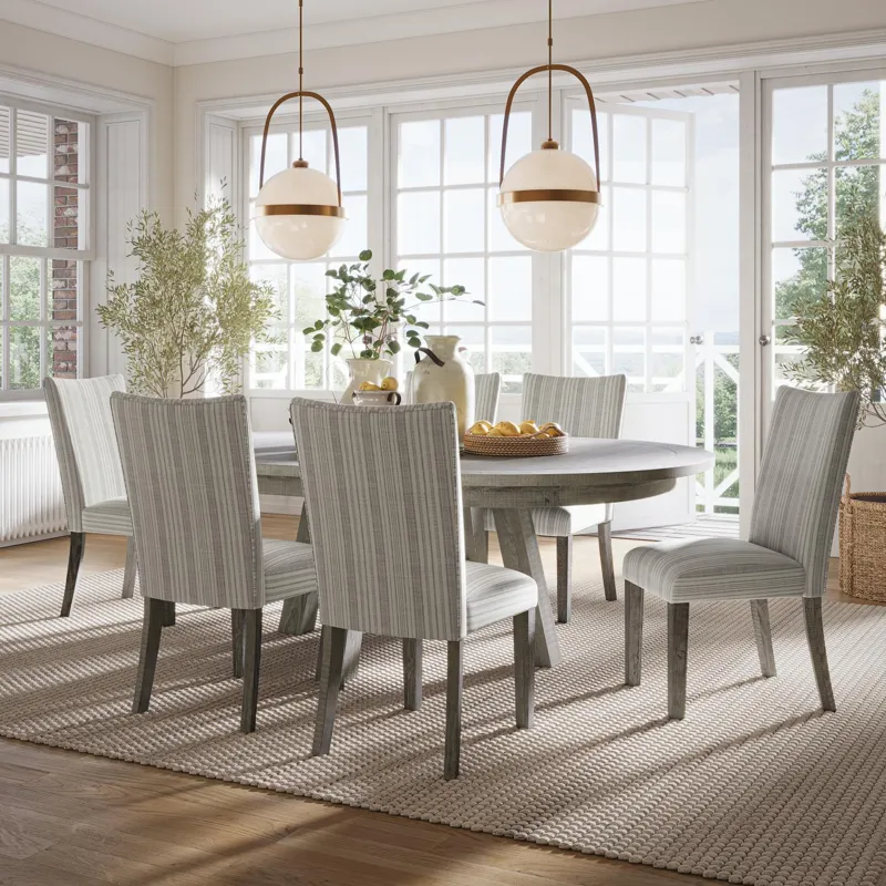 Telluride Round Ext Dining Table - Base Only
