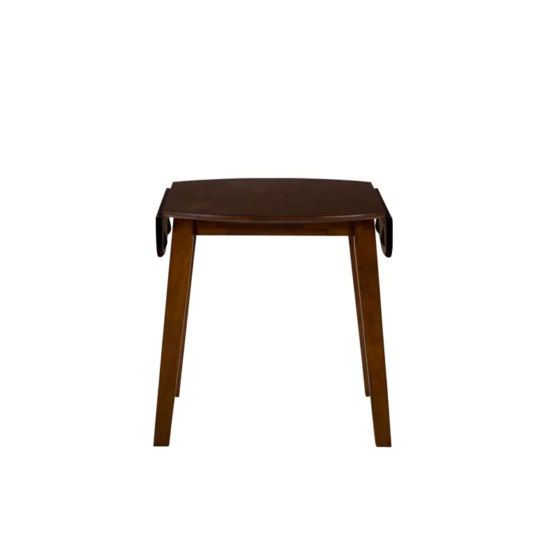 Simplicity Solid Wood Classic Round Drop-Leaf Table