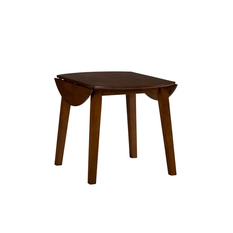 Simplicity Solid Wood Classic Round Drop-Leaf Table