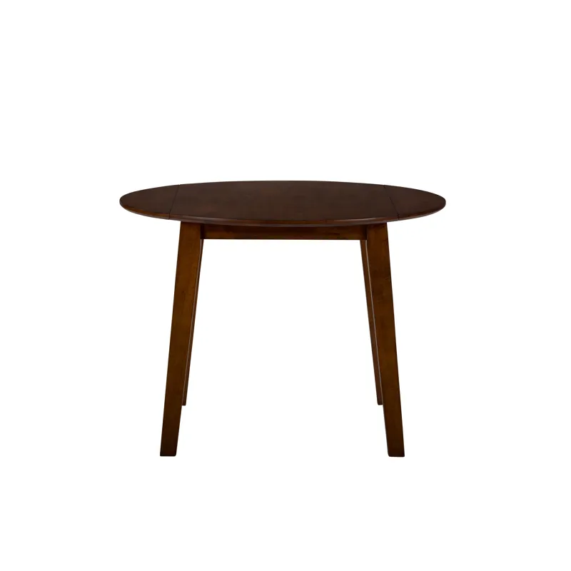 Simplicity Solid Wood Classic Round Drop-Leaf Table
