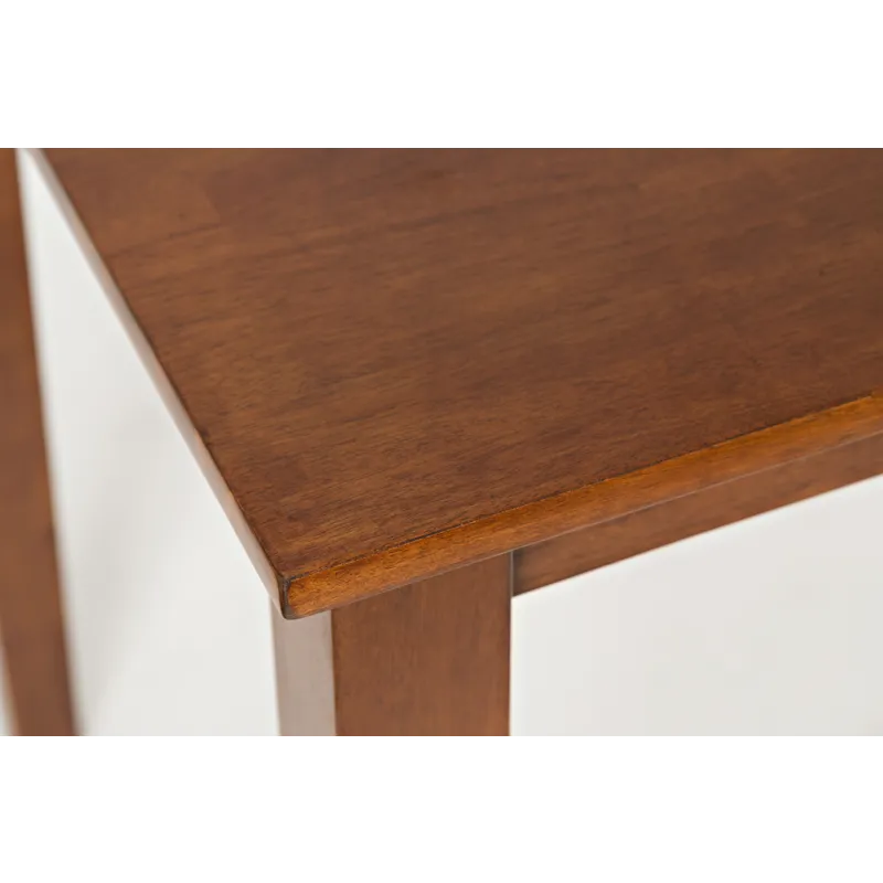 Simplicity Solid Wood Classic 54\" Counter Height Dining Table