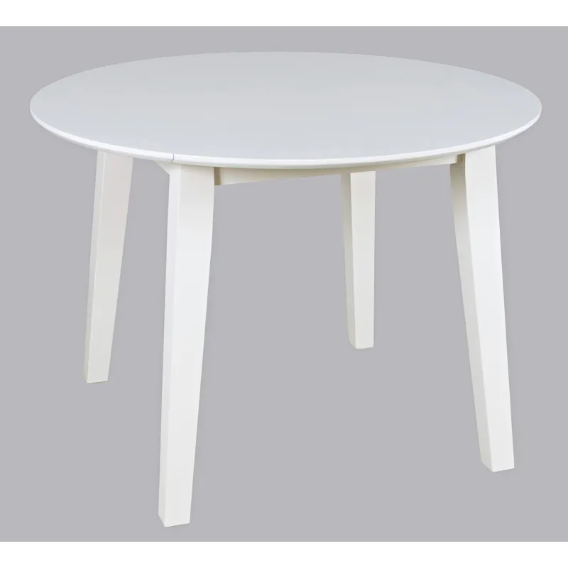 Simplicity Solid Wood Classic Round Drop-Leaf Table