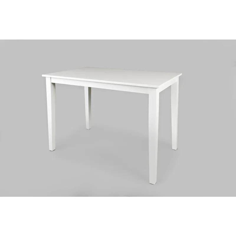 Simplicity Solid Wood Classic 54\" Counter Height Dining Table