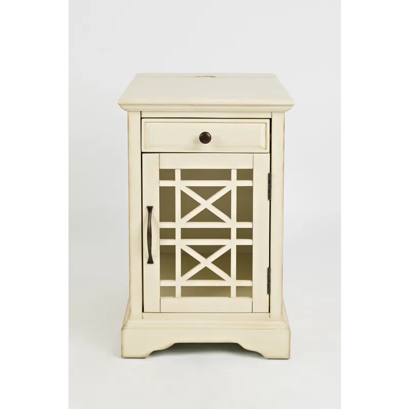 Craftsman USB Charging Chairside End Table