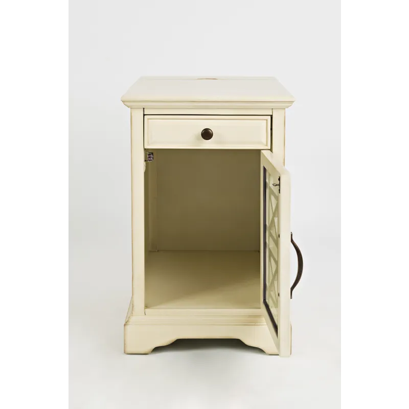 Craftsman USB Charging Chairside End Table