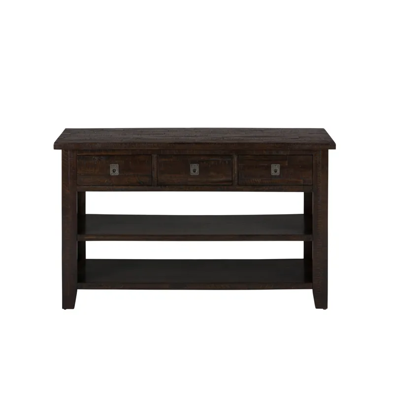 Kona Grove 50\" Distressed Rustic Solid Wood Sofa Table