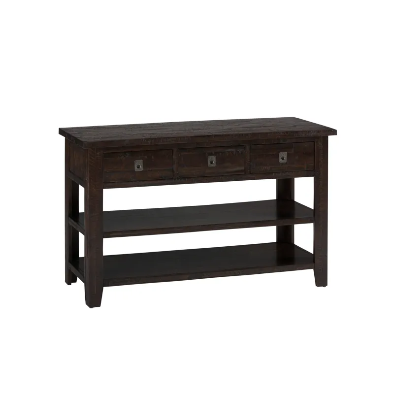 Kona Grove 50\" Distressed Rustic Solid Wood Sofa Table