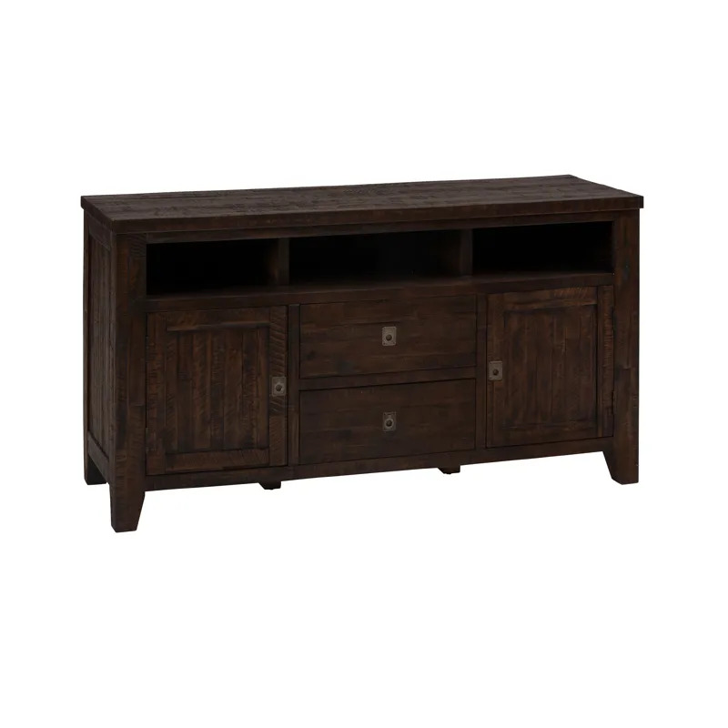 Kona Grove Distressed Rustic Solid Wood 60\" Media Unit