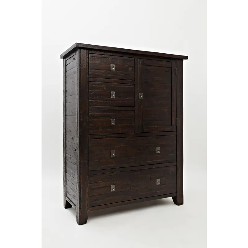 Kona Grove Distressed Rustic Solid Acacia Chest Of Drawers