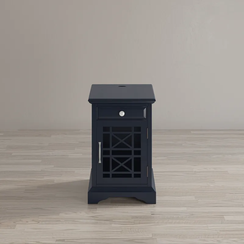 Craftsman USB Charging Chairside End Table