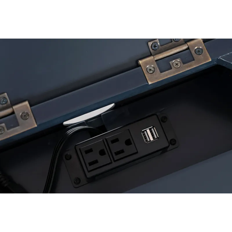 Craftsman USB Charging Chairside End Table