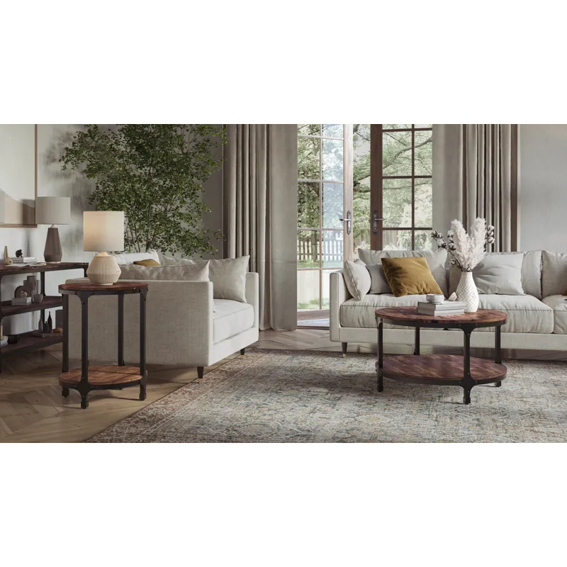 Urban Nature Round Chairside Table