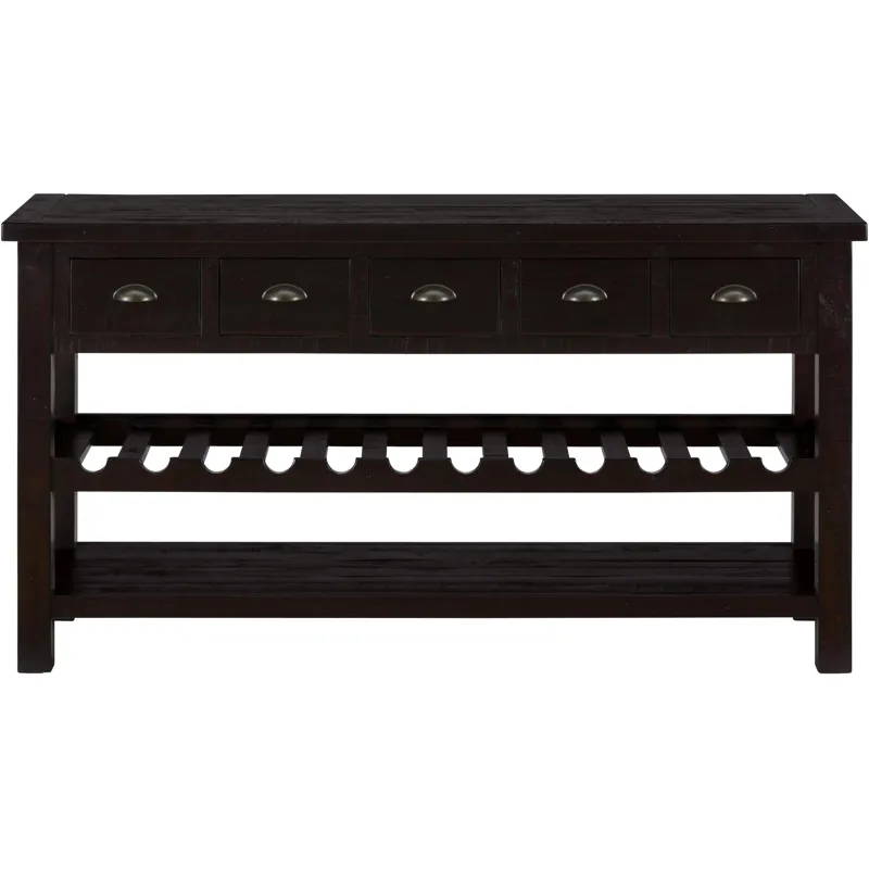 Prospect Creek Pine 60 Wine RackServer